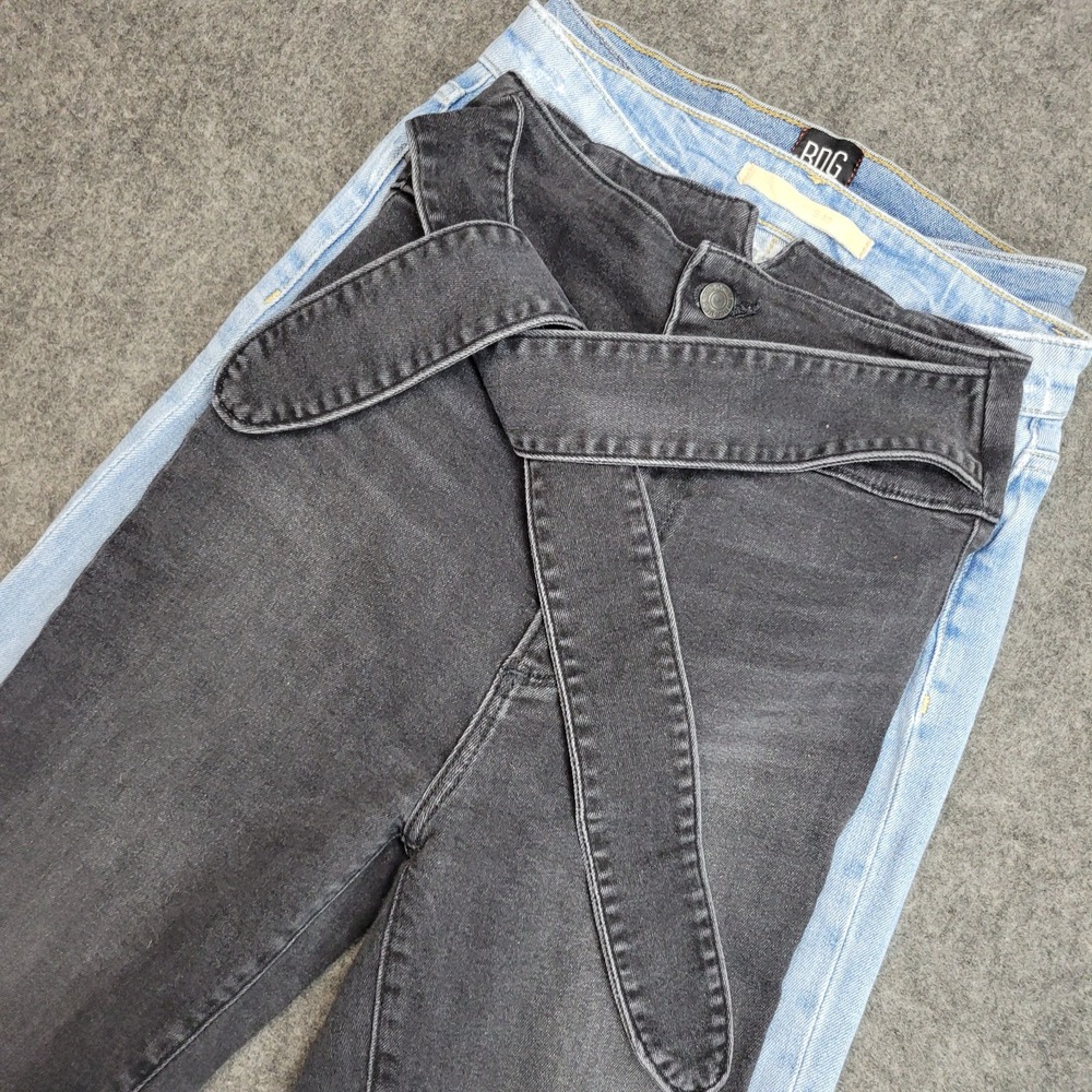 BDG Jeans Womens 24 Denim Faded Streetwear Y2k Grunge Straight Raw Hem MIX LOT